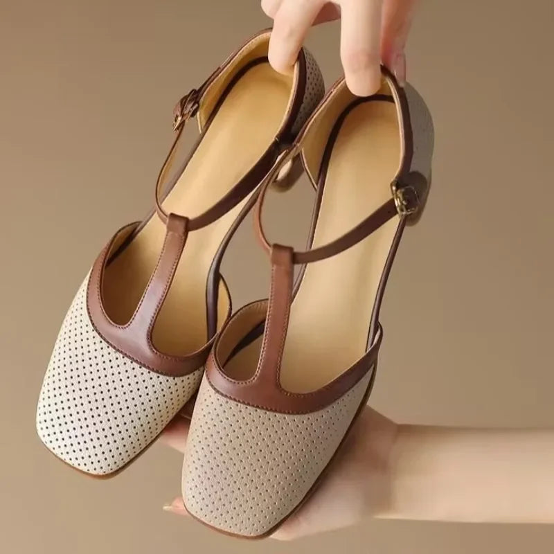 Catarina | Ortopedyczne buty na średnim obcasie