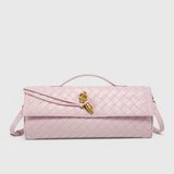 Melanie Clutch z Złotym Detalem Węzła