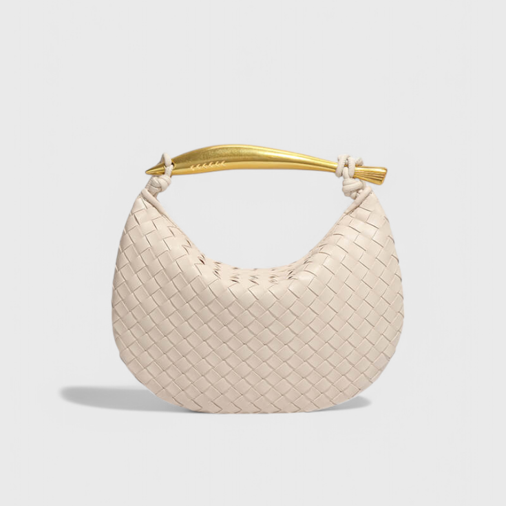 Paola - Torebka Woven z Złotą Rączką