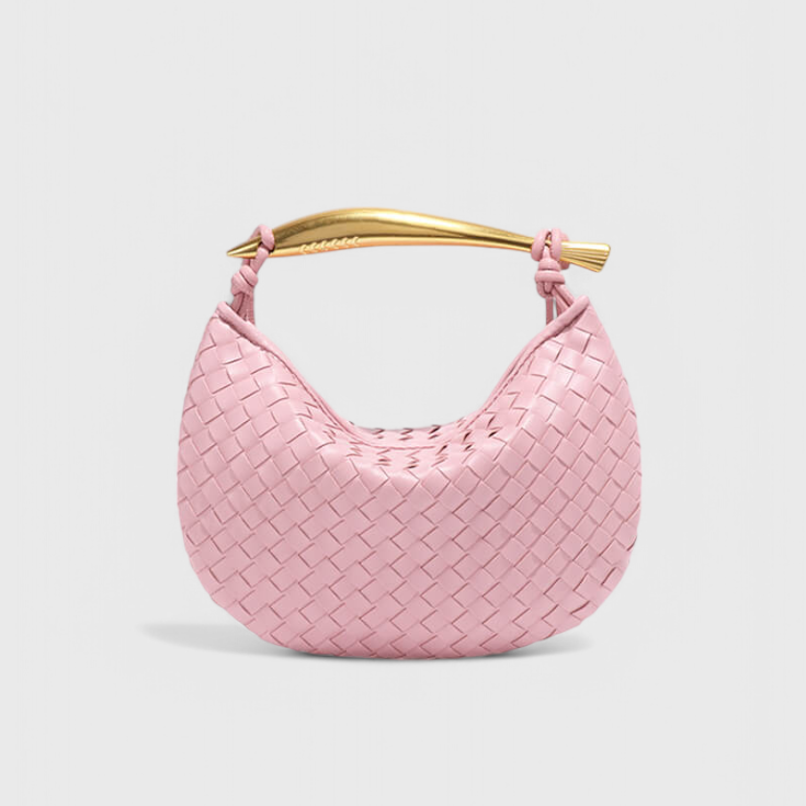 Paola - Torebka Woven z Złotą Rączką