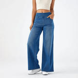 WYGODNE SPODNIE Z ELASTYCZNYM PASEM