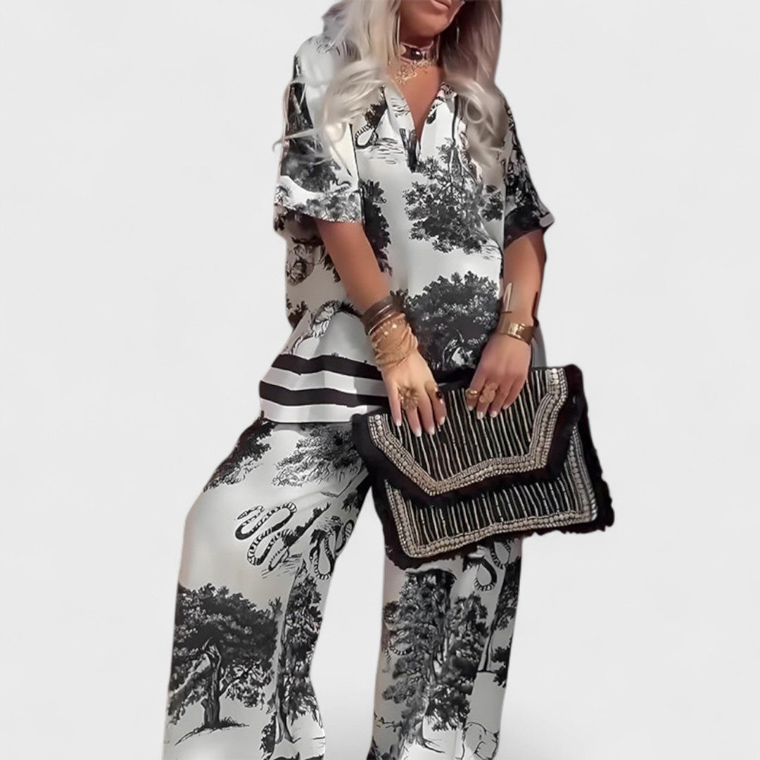 Giulia – Elegancki Letni Zestaw Dwuletni