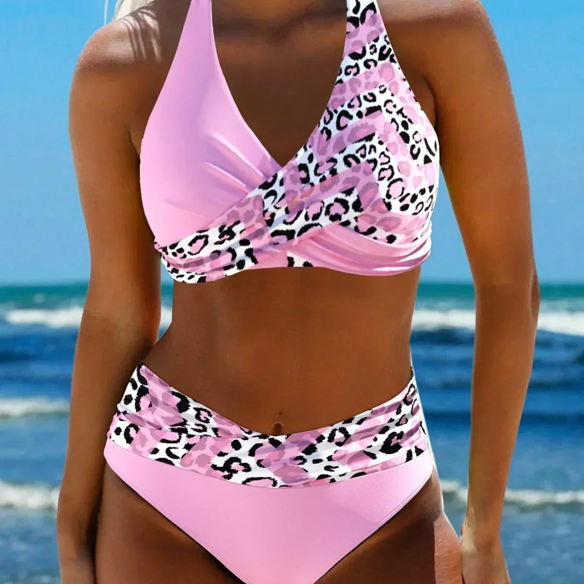 Sol | Bikini z krzyżującymi się ramiączkami